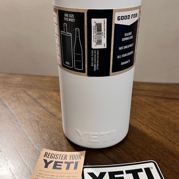 NWT YETI Rambler Wine Chiller - White Color - Picture 4 of 5